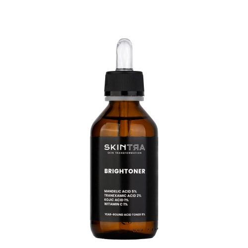 SkinTra - Brightoner - Visus Metus Naudojamas Rūgštinis Tonikas 9% - 100ml
