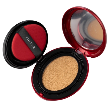 TIRTIR - Mask Fit Red Cushion - Ilgai Išliekantis Makiažo Pagrindas Pagalvėlėje - 21W Natural Ivory - 18g