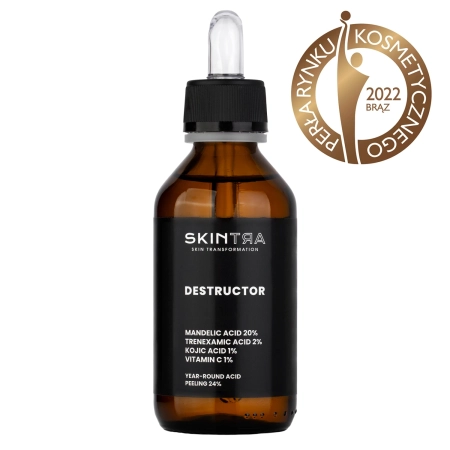 SkinTra - Destructor - Visus Metus Naudojamas Rūgštinis Šveitiklis 24% - 100ml