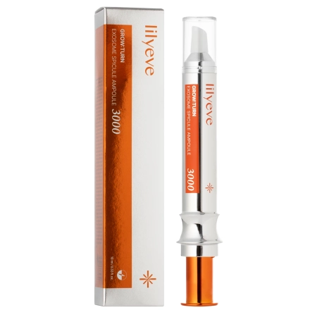 lilyeve - Grow:Turn Exosome Spicule Ampoule 3000 - Galvos Odos Įtrynimas su Mikroadatomis - 10ml