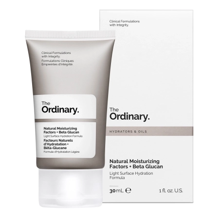 The Ordinary - Natural Moisturizing Factors + Beta Glucan - Kremas Drėkinamasis su Beta Gliukanu - 30ml