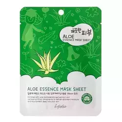 Esfolio - Pure Skin Aloe Essence Mask Sheet - Lakštinė Kaukė Veidui su Alavijo Ekstraktu - 25ml