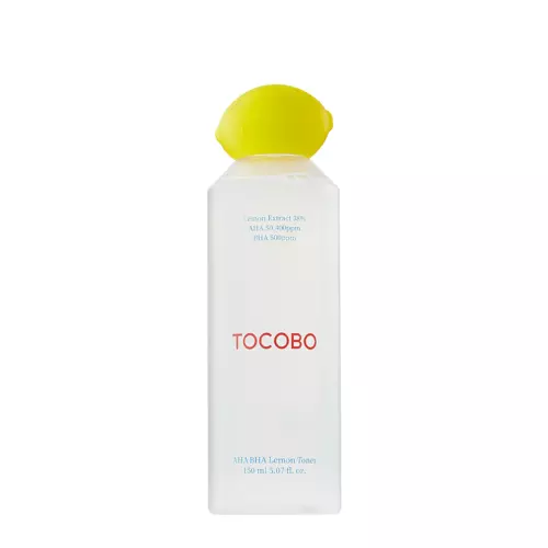 Tocobo - AHA BHA Lemon Toner – Citrinų Tonikas su AHA ir BHA rūgštimis – 150 ml