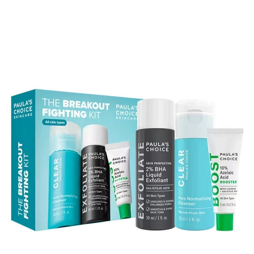 Paula's Choice - The Breakout - Fighting Kit - Zestaw Bestsellerów do Zwalczania Wyprysków i Zaskórników