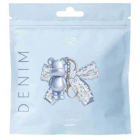 LOVRO - Denim Sugar Teddy Shimmer Lipgloss - Lūpų Blizgesys su Blizgučiais - 02 Bow Drop - 1,4g