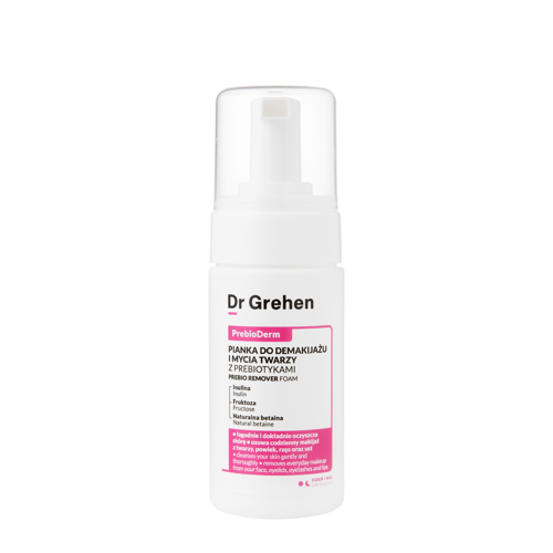 Dr Grehen - PrebioDerm - Prebio Remover Foam - Micelinės valomosios veido putos su prebiotikais - 100ml