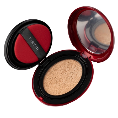 TIRTIR - Mask Fit Red Cushion - Ilgai Išliekantis Makiažo Pagrindas Pagalvėlėje - 13N Fair Ivory - 18g