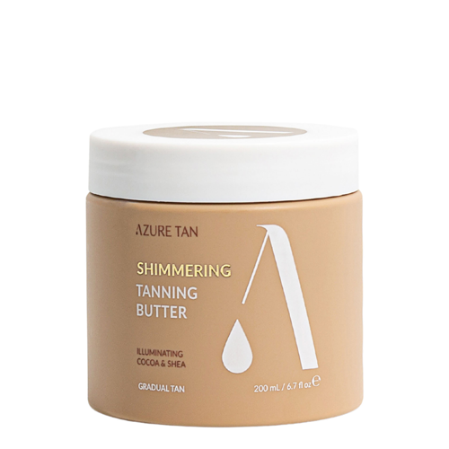 Azure Tan - Shimmering Tanning Butter – Laipsniško Savaiminio Įdegio Šviesinantis Kūno Sviestas – 200 ml