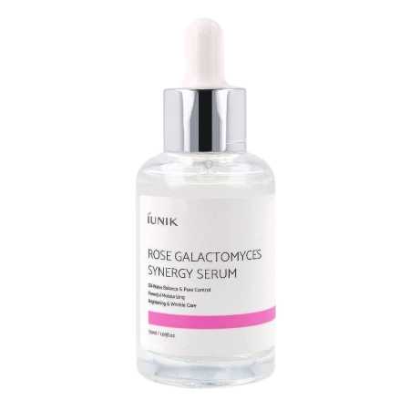 iUNIK - Rose Galactomyces Synergy Serum - Drėkinamasis ir stangrinamasis serumas - 50ml