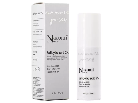 Nacomi - Next Level - Salicylic Acid 2% - Šveičiamasis Serumas su 2 % Salicilo Rūgšties - 30 ml