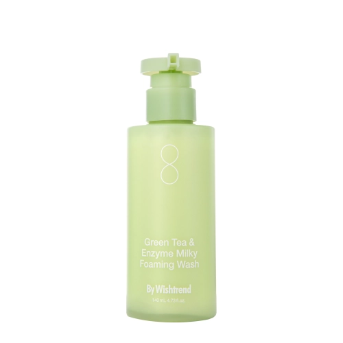 By Wishtrend - Green Tea & Enzyme Milky Foaming Wash - Veido Prausimosi Putos - 140ml