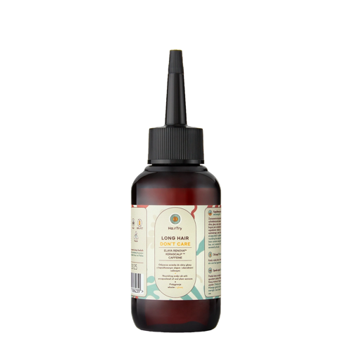 HairTry - Long Hair, Don't Care - Maitinamasis Galvos Odos Įtrynimas su Kapsuliuotu Aliejumi ir Augaliniais Ekstraktais 100ml
