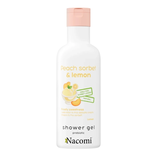 Nacomi - Dušo Želė - Persikų Sorbetas su Citrina - 300ml