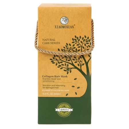 Xiaomoxuan - Collagen Hair Mask - Kolageno Plaukų Kaukė - 550ml