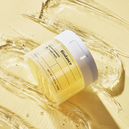 Biodance - Vita Niacinamide Gel Toner Pads - Skaistinamieji Veido Diskeliai - 60vnt