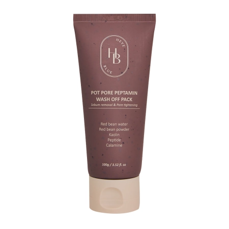 HEVEBLUE - Pot Pore Peptamin Wash Off Pack - Poras Sutraukianti Kaukė - 100g