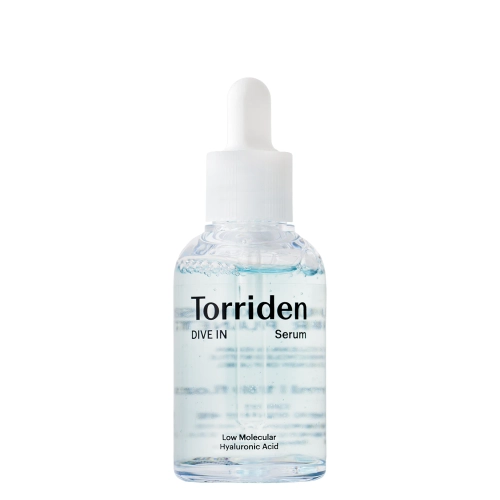 Torriden - Dive-In - Low Molecule Hyaluronic Acid Serum - Drėkinamasis Serumas su Mažos Molekulinės Masės Hialurono Rūgštimi ir Keramidais - 50ml