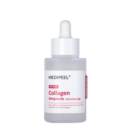 Medi-Peel - Red Lacto Peptide Collagen Tightening Ampoule - Stangrinamasis ir Priešraukšlinis Veido Serumas - 50ml