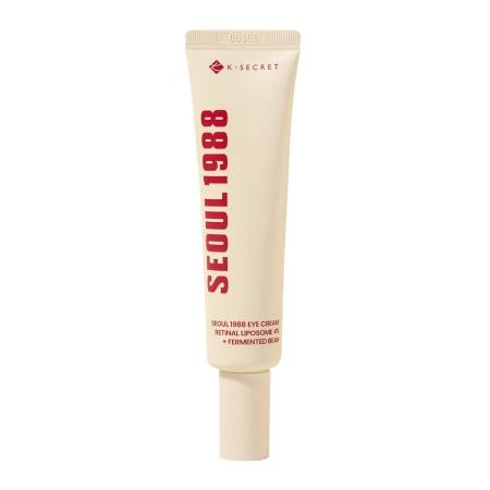 K-SECRET - SEOUL 1988 Eye Cream : Retinal Liposome 4% + Fermented Bean - Stangrinamasis Paakių Kremas su Retinaliu - 30ml
