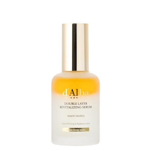 d'Alba - White Truffle Double Layer Revitalizing Serum - Atgaivinantis Veido Serumas - 50ml