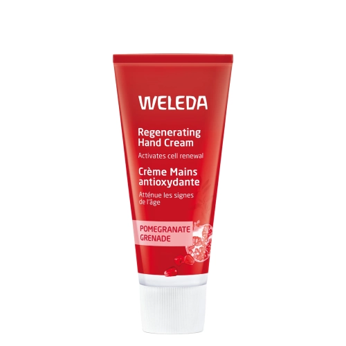 WELEDA - Regenerating Hand Cream - Regeneruojantis Rankų Kremas su Granatais - 50ml