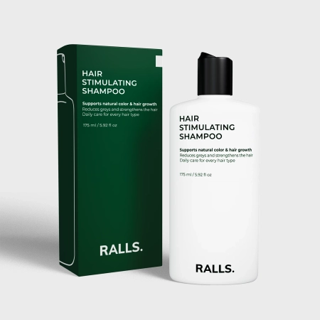 Ralls - Hair Stimulating Shampoo - Plaukų Augimą Stimuliuojantis Šampūnas - 175ml