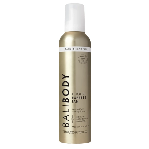Bali Body - 1 Hour Express Self Tan - Ekspresinės Savaiminio Įdegios Putos - 225ml
