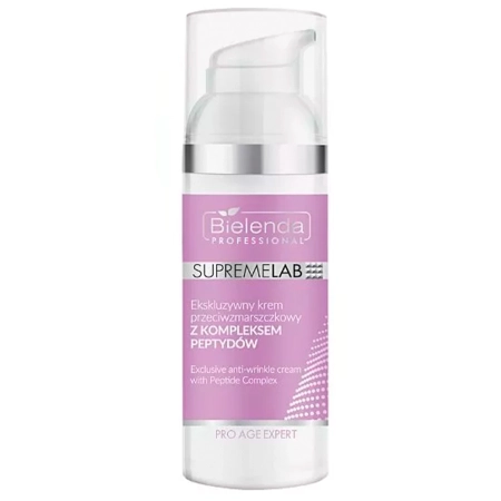  Bielenda Professional - Supremelab - Pro Age Expert - Exclusive Anti-Wrinkle Cream with Peptide Complex - Išskirtinis Kremas nuo Raukšlių su Peptidų Kompleksu - 50ml
