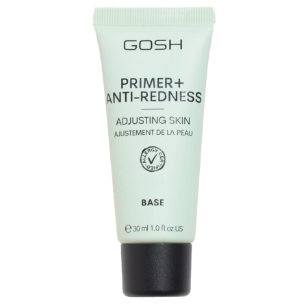 GOSH - Primer+ Anti-Redness - Koreguojantis Makiažo Pagrindas - 30ml