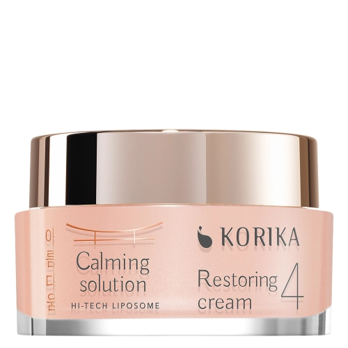 KORIKA - HI-TECH Liposome Calming Solution Restoring Cream - Raminamasis ir Regeneruojantis Veido Kremas su Liposomomis - 50ml
