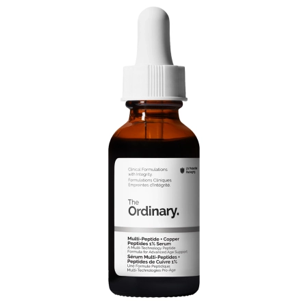 The Ordinary - Multi-Peptide + Copper Peptides 1% - Peptidų Serumas Veidui - 30ml