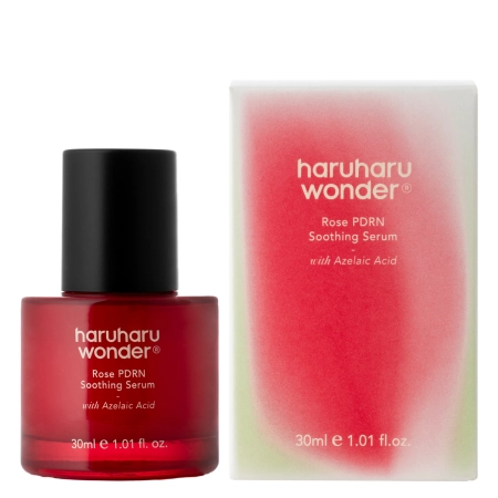 Haruharu Wonder - Rose PDRN Soothing Serum - Raminamasis Serumas su PDRN ir Azelaino Rūgštimi - 30ml