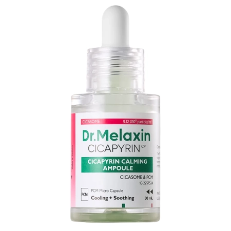 Dr.Melaxin - Cicapyrin Calming Ampoule - Veido Serumas su Azijinės Centelės Egzosomomis - 30ml