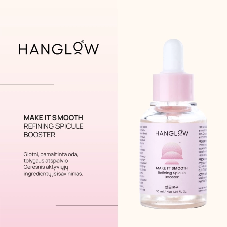 HanGlow - Make It Smooth - Refining Spicule Booster - Glotninamasis Serumas su Mikroadatėlėmis - 30 ml