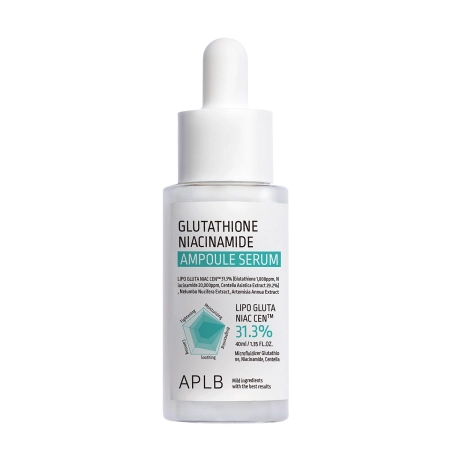 APLB - Glutathione Niacinamide Ampoule Serum - Skaistinantis Veido Serumas - 40ml