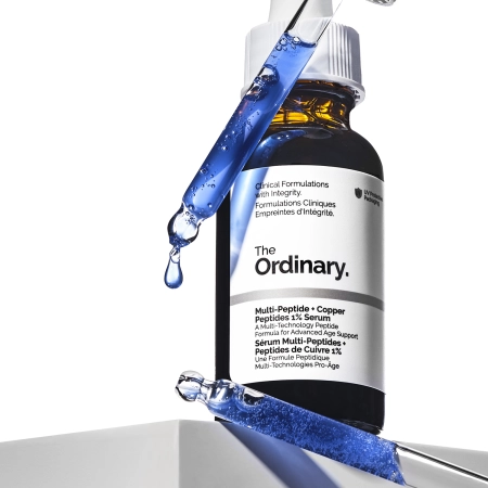 The Ordinary - Multi-Peptide + Copper Peptides 1% - Peptidų Serumas Veidui - 30ml
