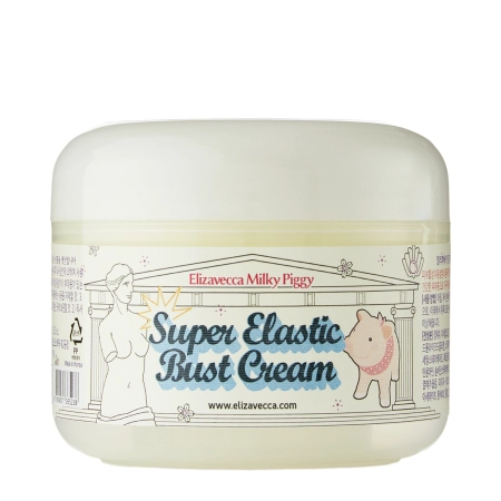 Elizavecca - Milky Piggy Super Elastic Bust Cream - Stangrinamasis Kremas Krūtinei - 100g