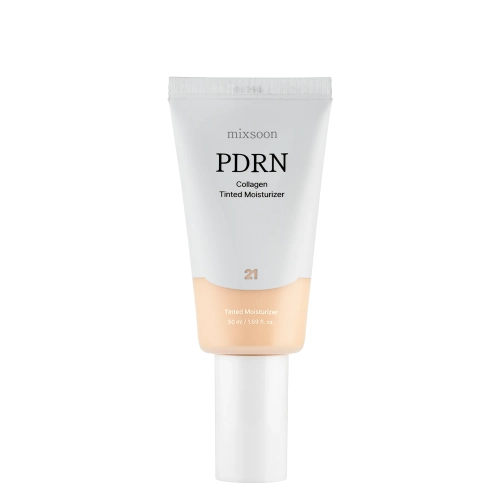 Mixsoon - PDRN Collagen Tinted Moisturizer #21 - Tonizuojantis Kremas su Kolagenu ir PDRN - 50ml