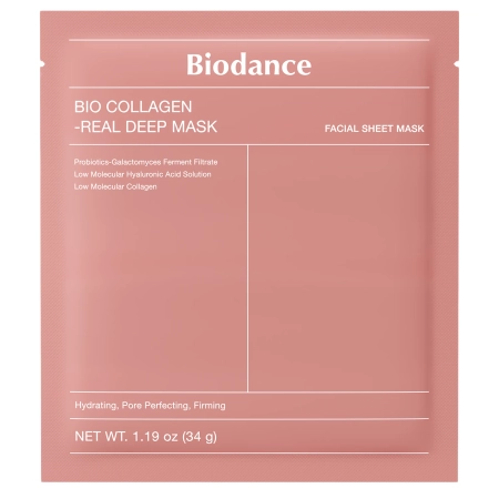 Biodance - Bio-Collagen Real Deep Mask - Stangrinamoji Kolageninė Veido Kaukė - 1 vnt/34g
