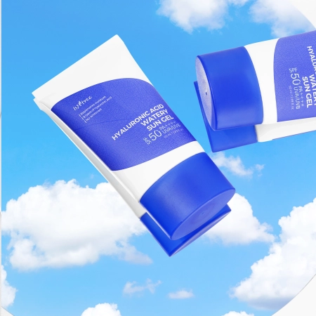 Isntree - Hyaluronic Acid - Watery Sun Gel SPF50+/PA++++ - Lengvas Apsauginis Kremas Veidui - 50ml