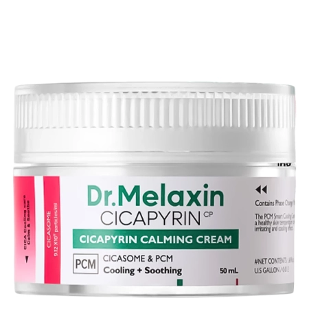 Dr.Melaxin - Cicapyrin Calming Cream - Raminamasis Veido Kremas su Vėsinančiu Komponentu - 50ml