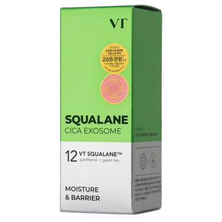 VT Cosmetics - Squalane Cica Exosome S4 Moisture Ampoule - Drėkinamoji Ampulė Veidui - 30ml
