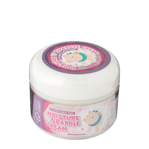 Elizavecca - Milky Piggy Moisture Sparkle Cream - Drėkinamasis Veido Kremas - 100g