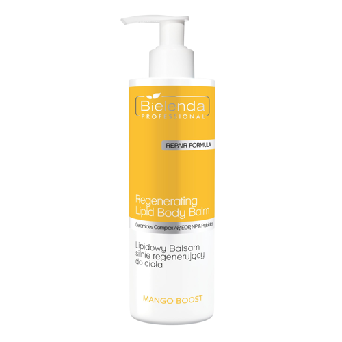 Bielenda Professional - Mango Boost - Intensyviai Atkuriamasis Lipidinis Kūno Balzamas - 500ml