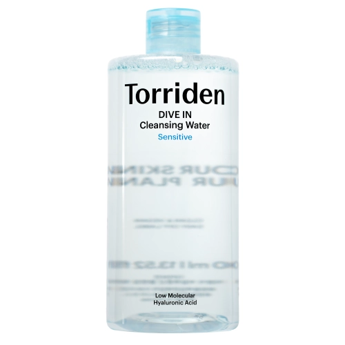 Torriden - Dive In - Low Molecular Hyaluronic Acid Cleansing Water - Drėkinamasis Micelinis Vanduo - 400ml