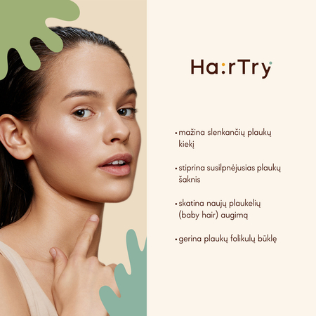 HairTry - AndroVital - Peptidinis Galvos Odos Įtrynimas, Skatinantis Plaukų Ataugimą Ir Stiprinimą - 100ml