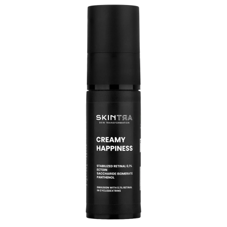 SkinTra - Creamy Happiness - Emulsija su Retinaliu 0,1% Ciklodekstrinuose - 30ml