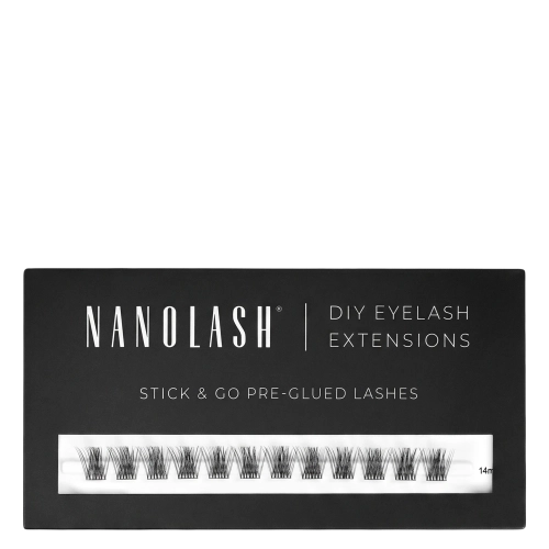 Nanolash - Stick & Go Pre-Glued Lashes - Blakstienų Kuokšteliai su Klijais - Harmony - 1 pak.