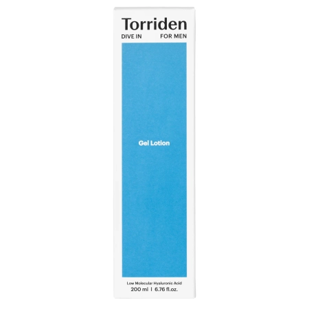 Torriden - Dive-In For Men Gel Lotion - Drėkinamoji Gelinė Emulsija - 200ml