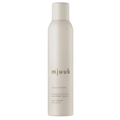 Mjuuk - Shield & Shape - Fiksuojamasis Purškiklis su Termoapsauga - 250ml